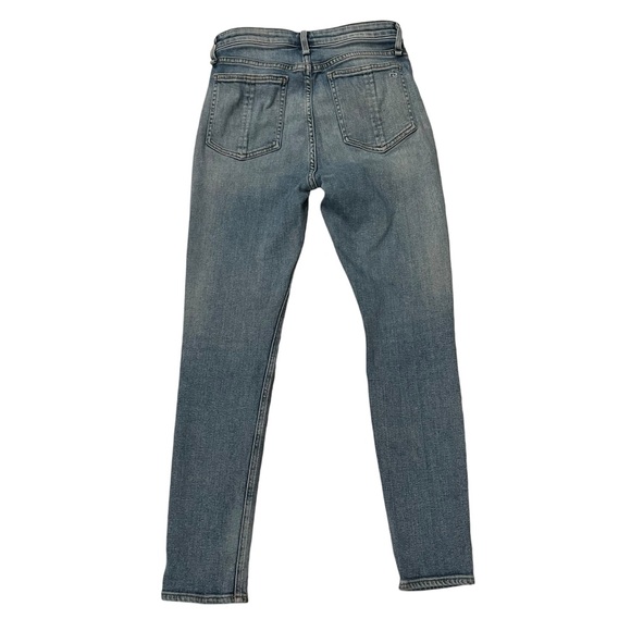 Rag & Bone Nina Tulsa Highrise Skinny Medium Wash Jeans, Sz 26 - Picture 5 of 16